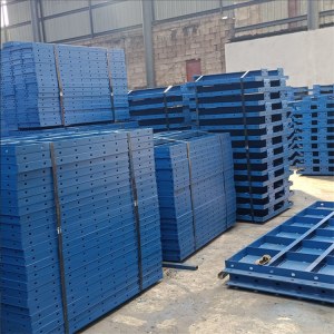 防撞墙钢模板 建筑工程用 可循环使用 尺寸加工定制