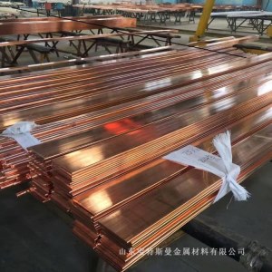 T2紫铜排 国产纯铜t2紫铜薄板带 高导电变压器铜排