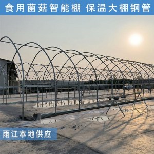 广西镀锌钢管DN50X3.5mm 热镀锌管道工厂化保温大棚式菇房